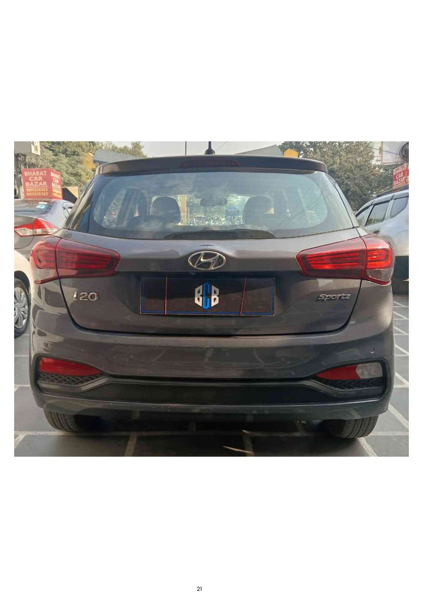 29,000 KMS HYUNDAI I20 SPORTZ+ PETROL (2020)