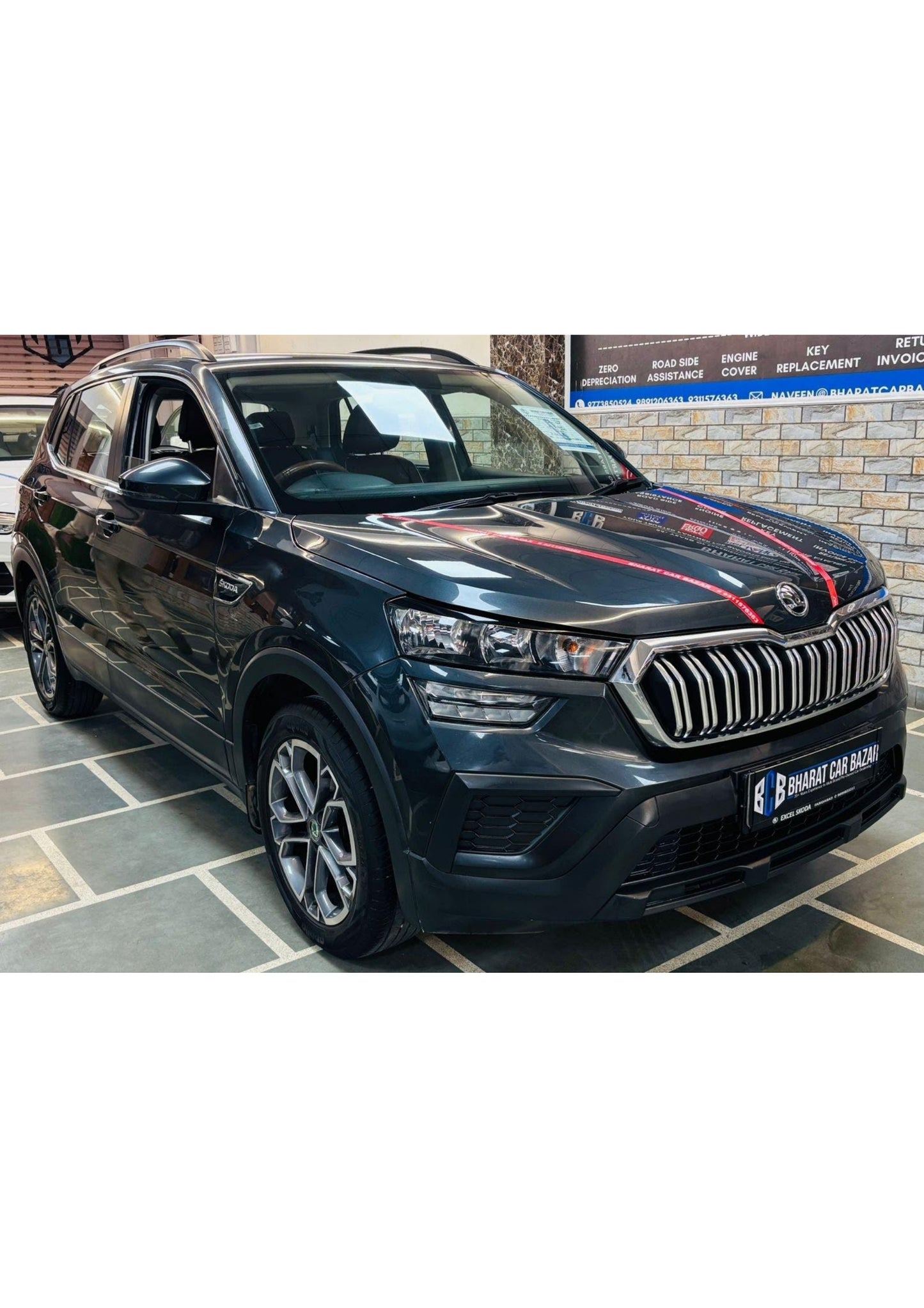 27,000 KMS SKODA KUSHAQ ACTIVE 1.O TSI MT PETROL (2022)