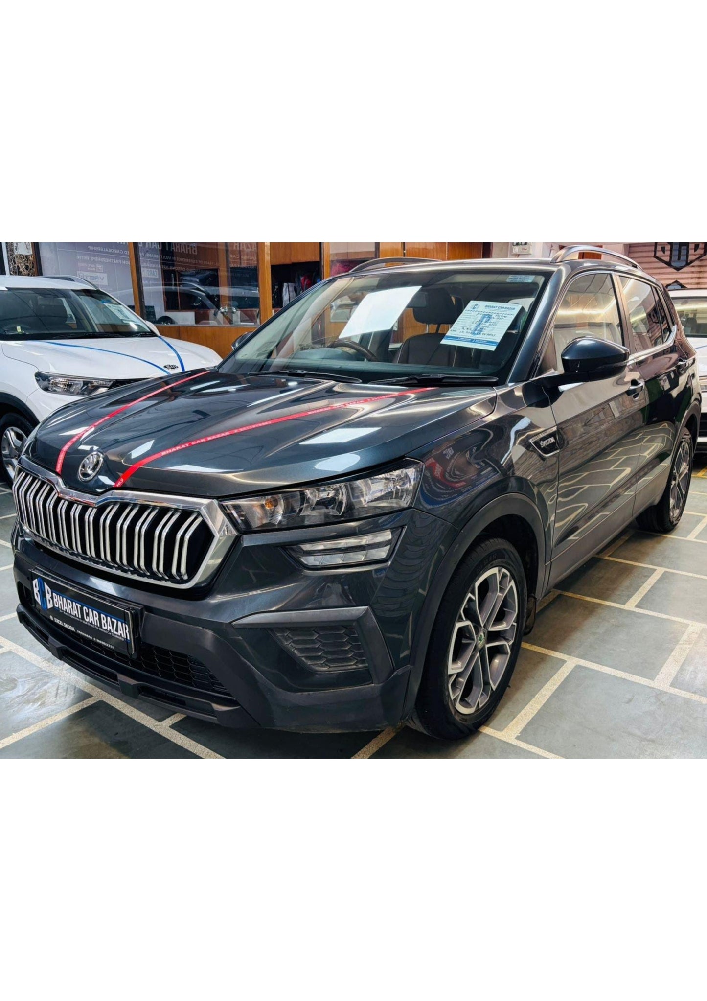 27,000 KMS SKODA KUSHAQ ACTIVE 1.O TSI MT PETROL (2022)