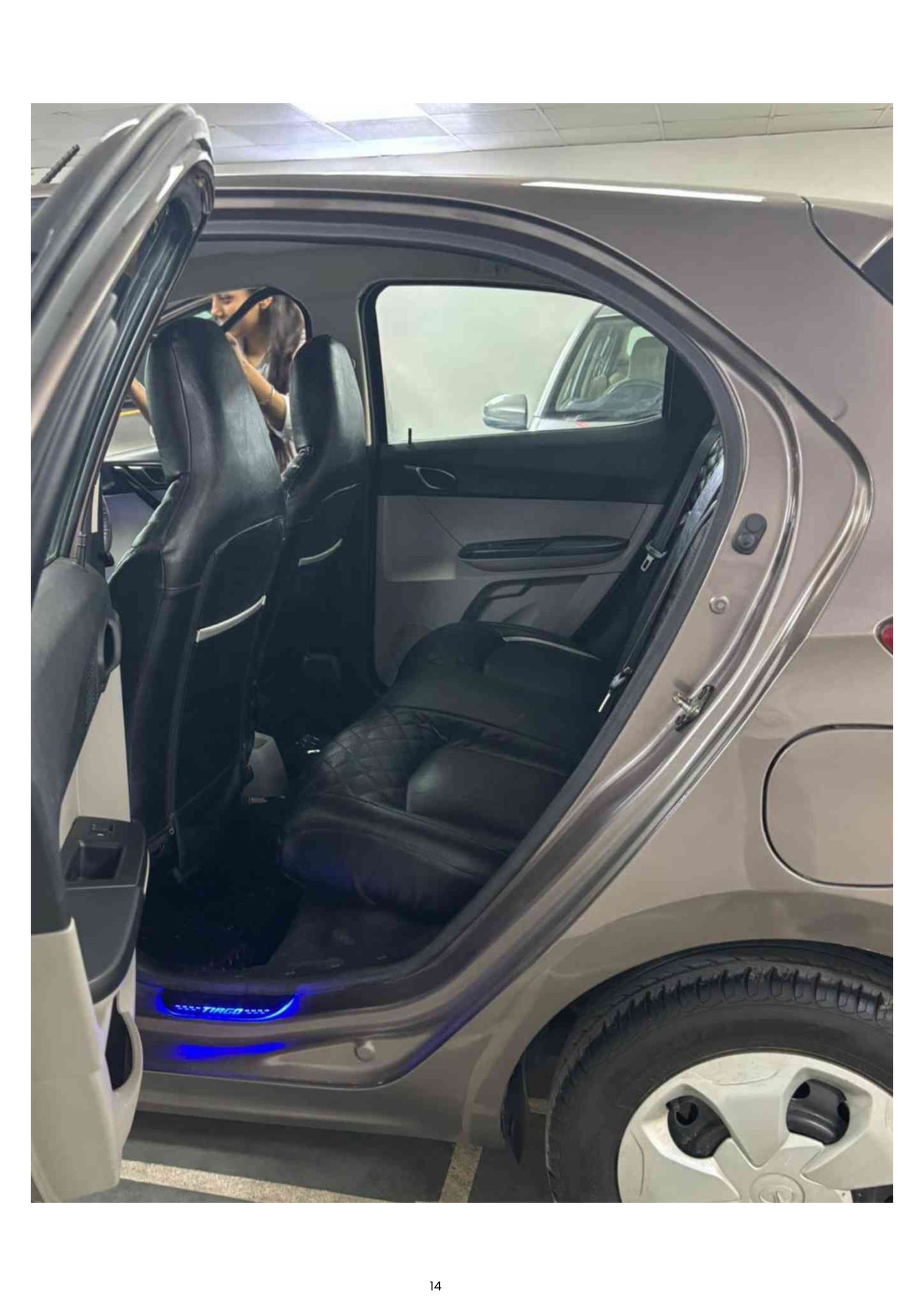 10,000 KMS TATA TIAGO XT (O) PETROL (2016)