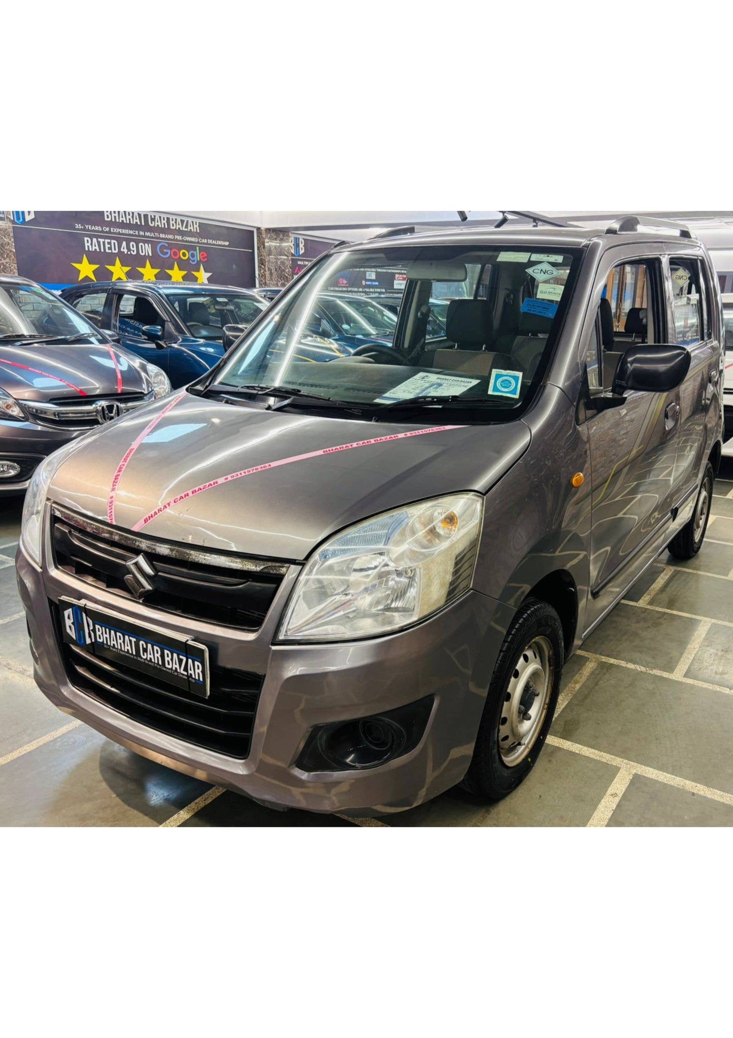 46,000 KMS MARUTI WAGONR LXI GREEN CNG (2017)