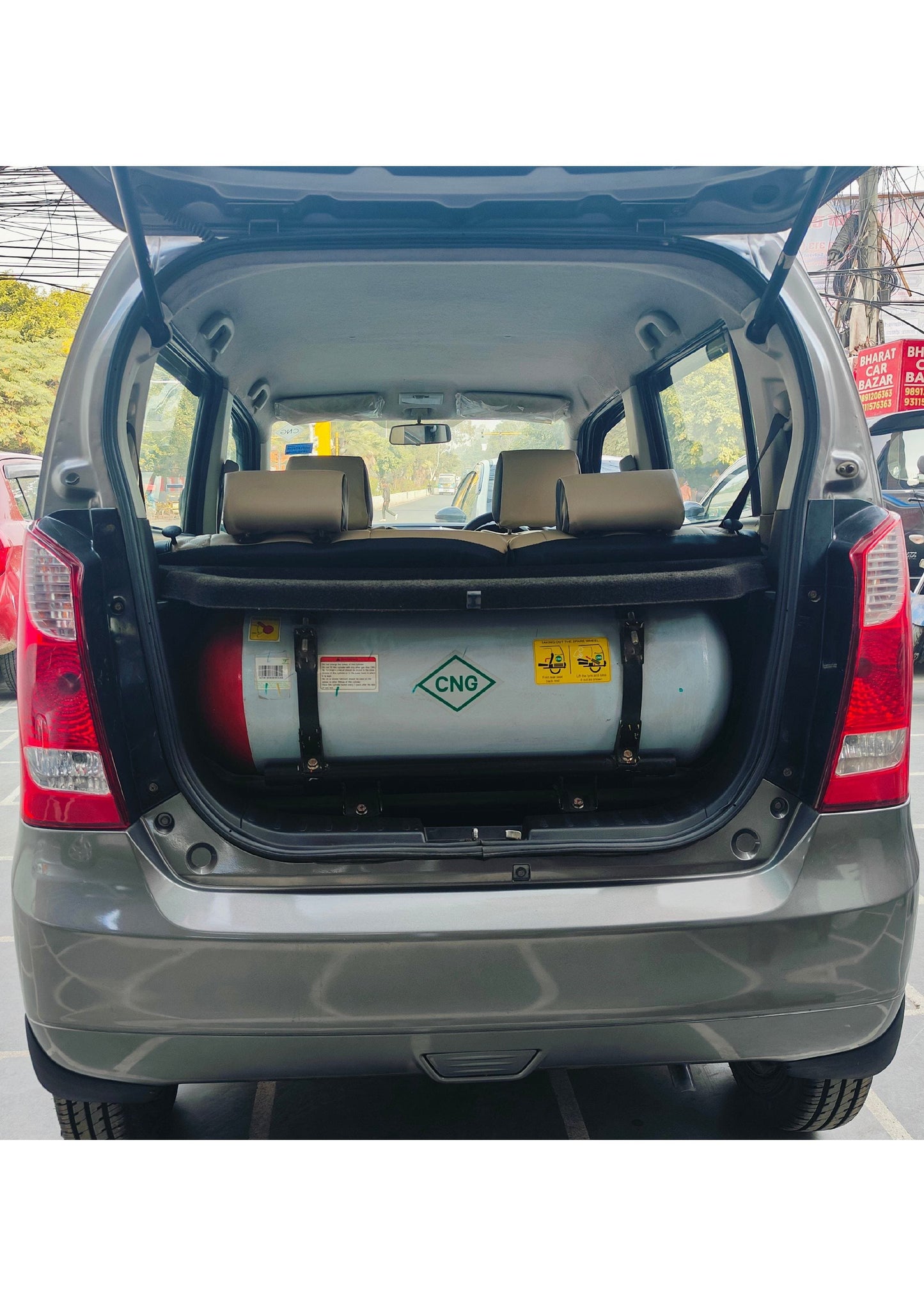 37,000 KMS MARUTI WAGONR LXI GREEN CNG (2018)