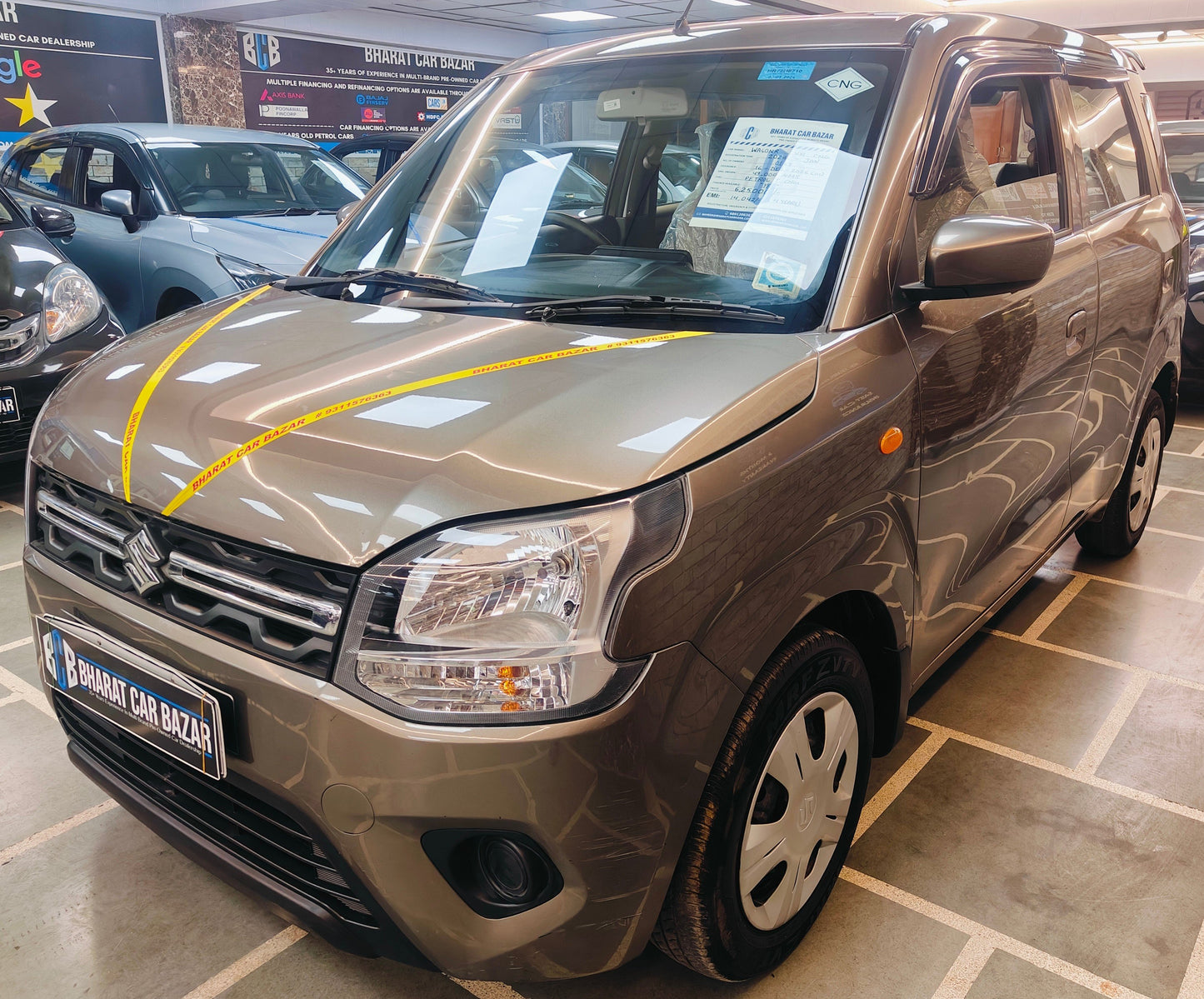 49,000 KMS MARUTI WAGONR VXI GREEN CNG (2024)