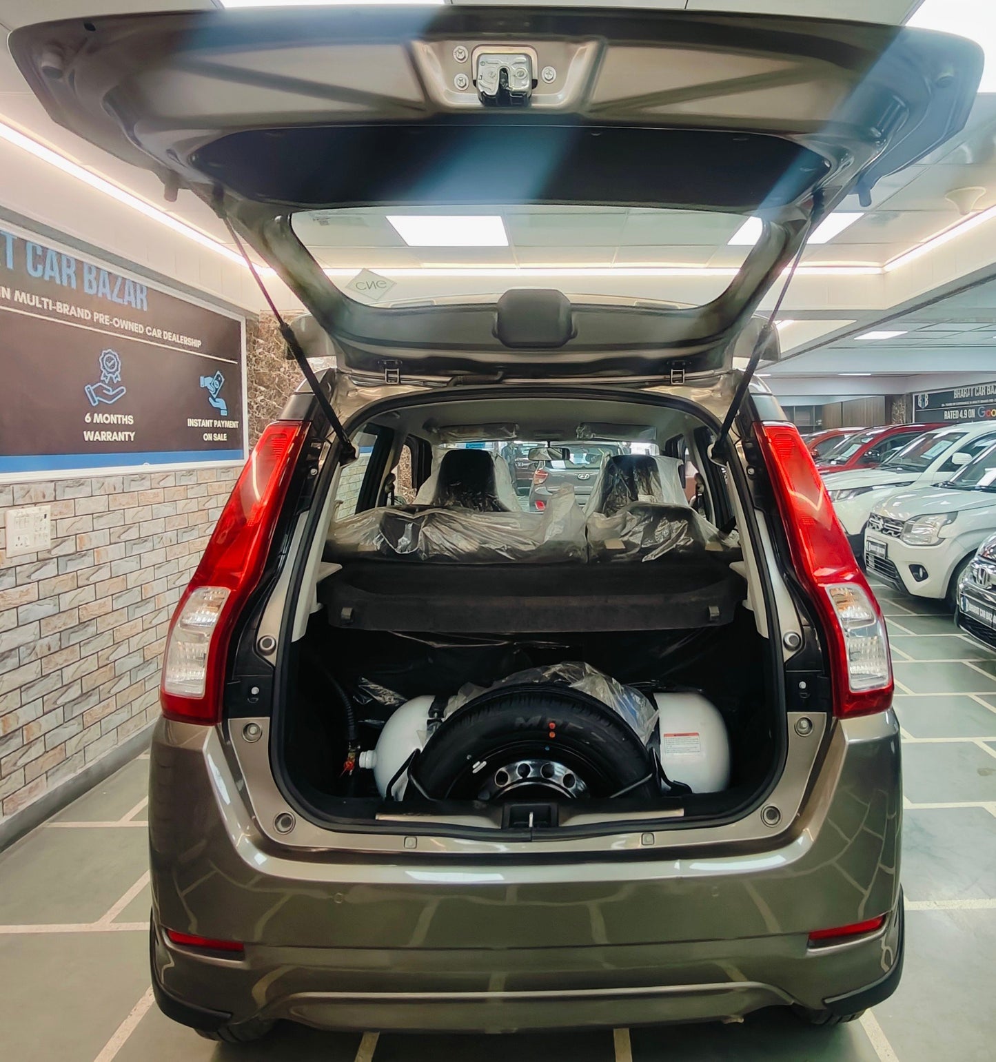 49,000 KMS MARUTI WAGONR VXI GREEN CNG (2024)