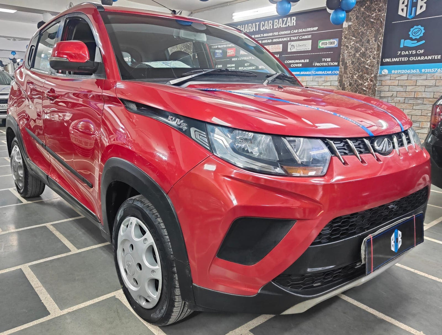 43,000 KMS MAHINDRA  KUV 100 K6+ PETROL (2018)