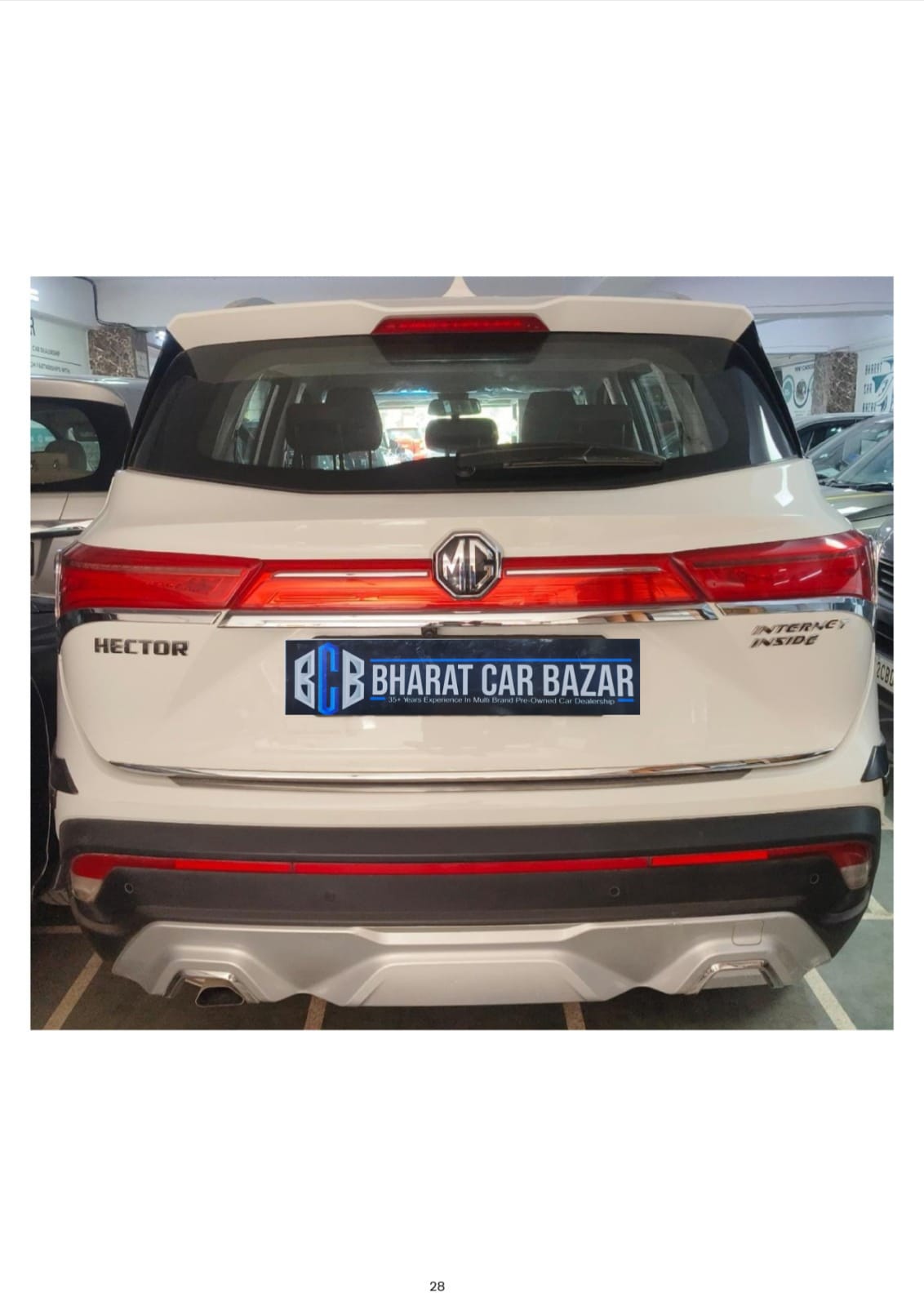 41,000 KMS MORRIS GARAGES HECTOR SHARP HYBRID 1.5 AUTOMATIC PETROL (2020)