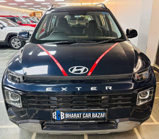 17,000 KMS HYUNDAI EXTER 1.2 SX MT SUNROOF PETROL (2024)