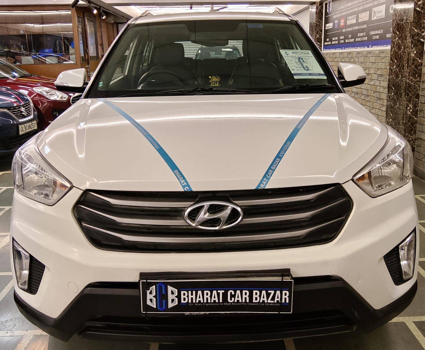 39,000 KMS HYUNDAI CRETA 1.6 E+ VTVT PETROL (2017)