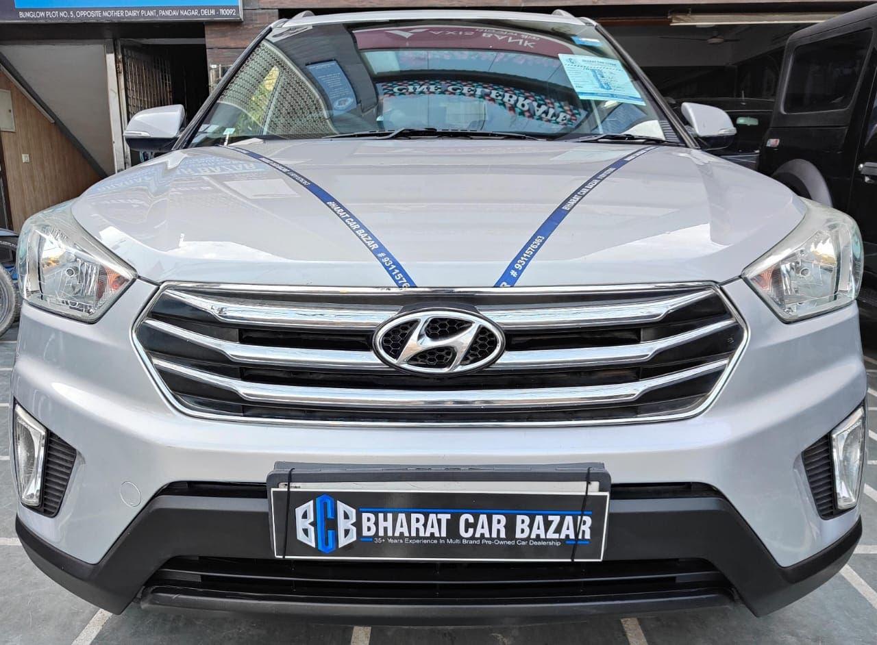 46,000 KMS HYUNDAI CRETA E+ PETROL (2017)