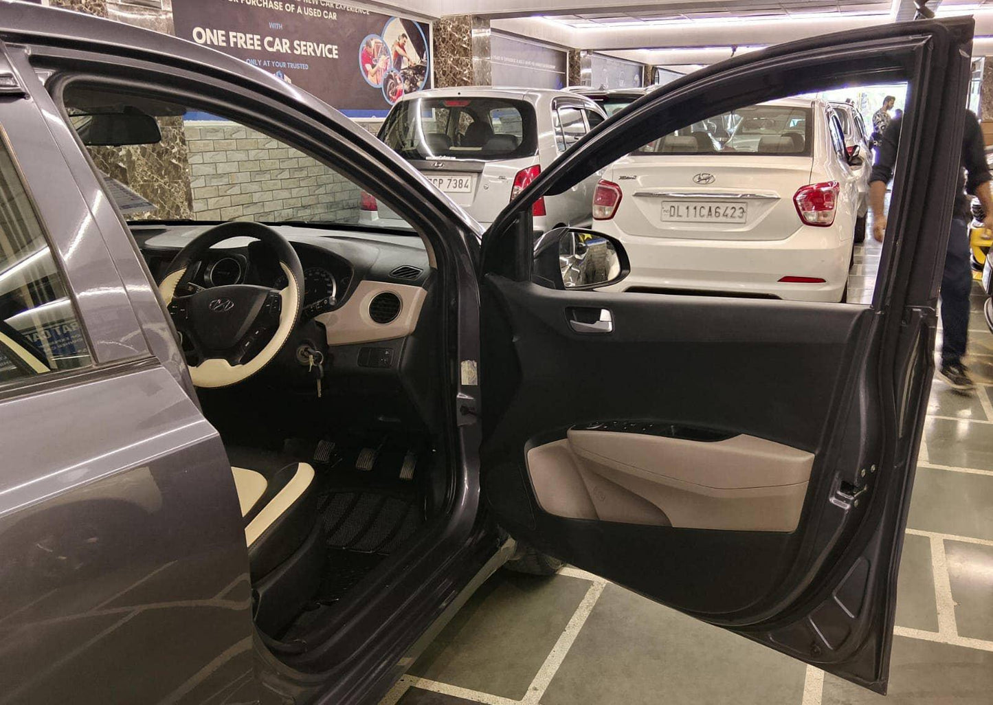 47,000 KMS HYUNDAI GRAND I10 SPORTZ 1.2 PETROL (2017)
