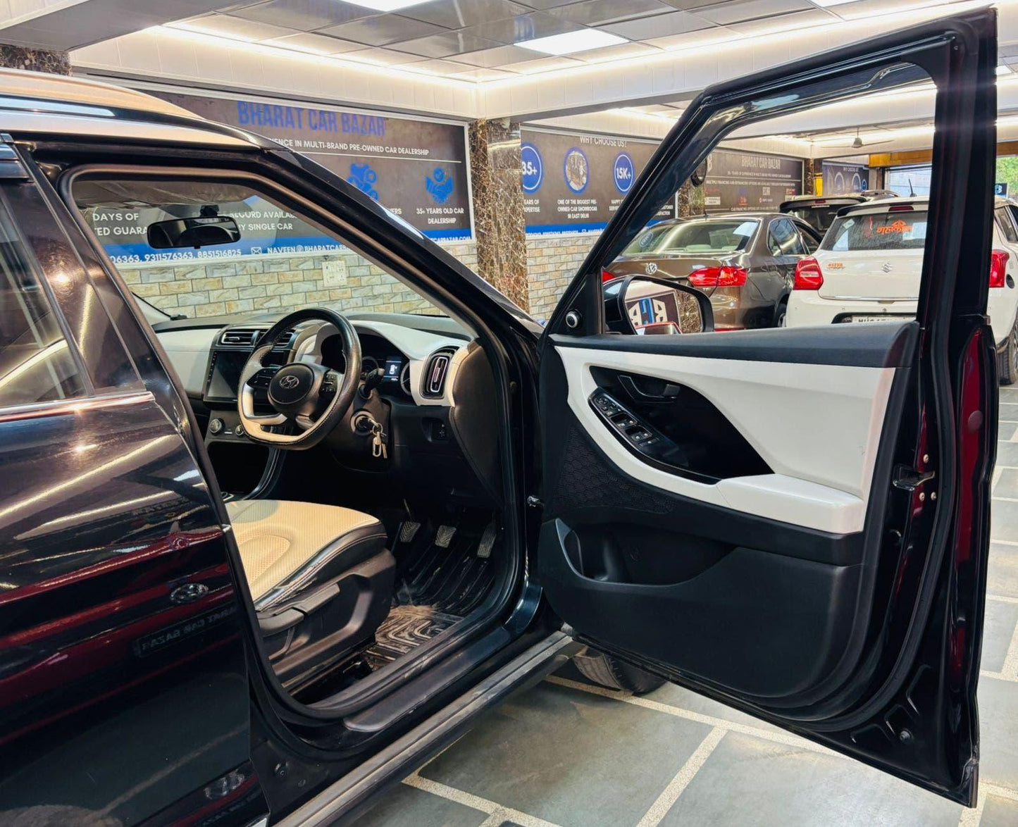 40,000 KMS HYUNDAI CRETA 1.5 MPI MT E PETROL (2022)