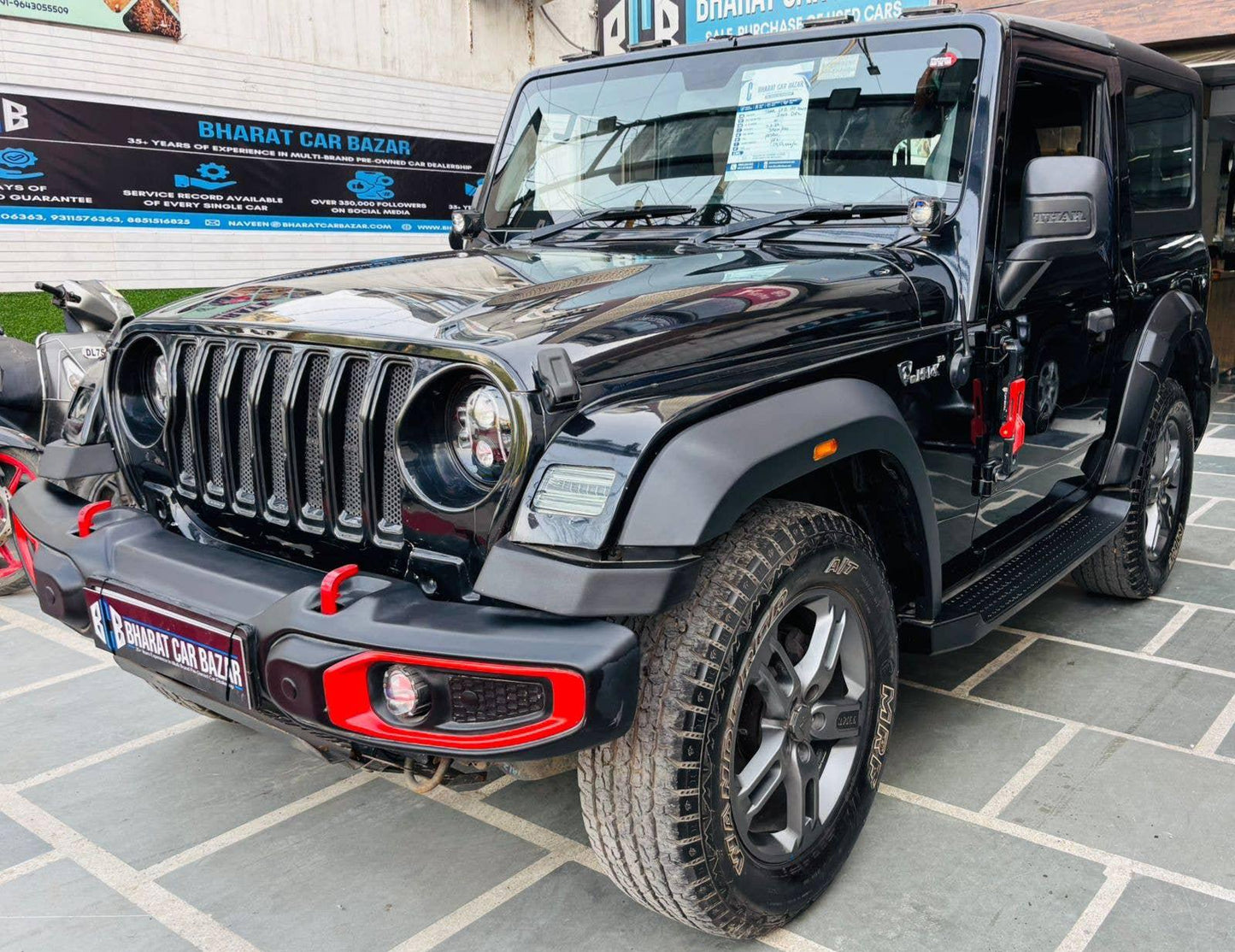 39,000 KMS MAHINDRA THAR LX D AT 4WD 4S HT DIESEL (2023)