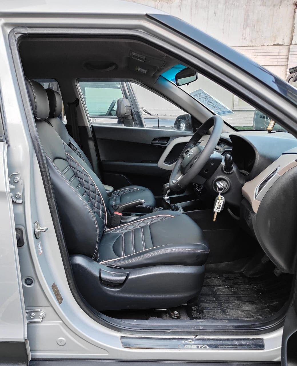 46,000 KMS HYUNDAI CRETA E+ PETROL (2017)