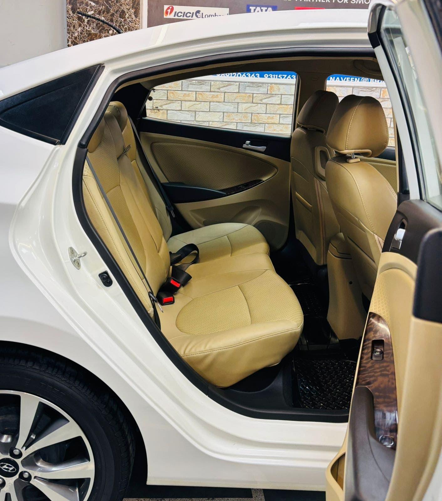 8,000 KMS HYUNDAI VERNA 1.6 SX (O) PETROL (2015)