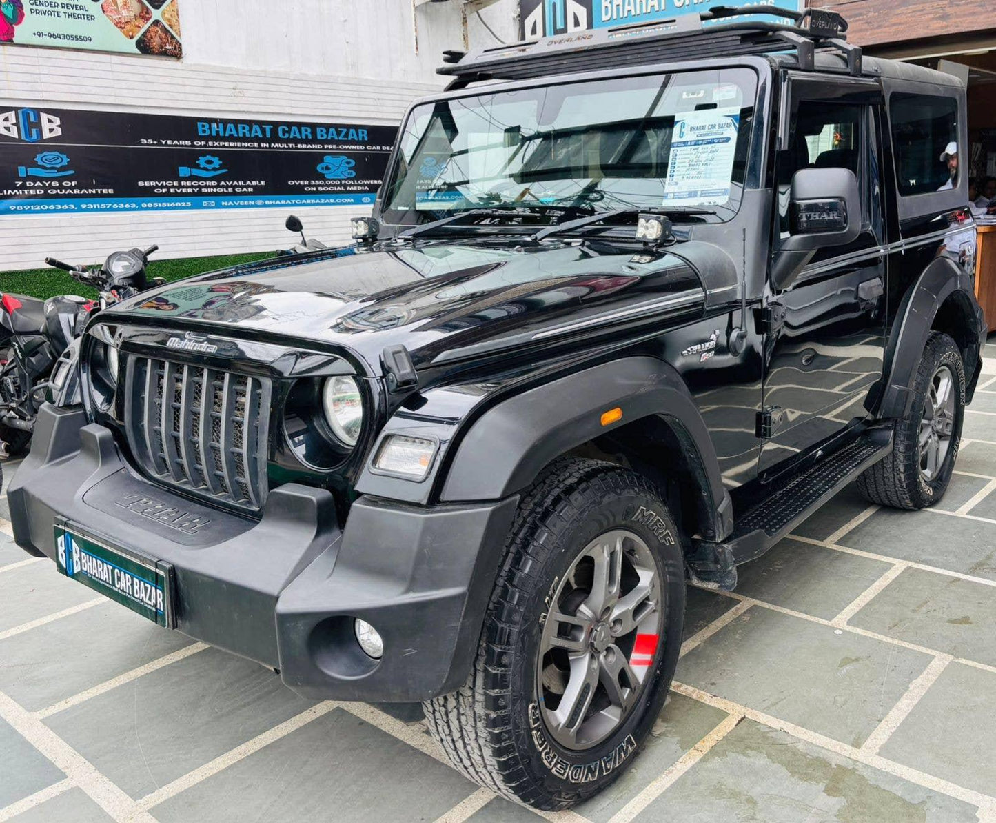 34,000 KMS MAHINDRA THAR LX MT 2.0L 4WD 4S HT PETROL (2022)