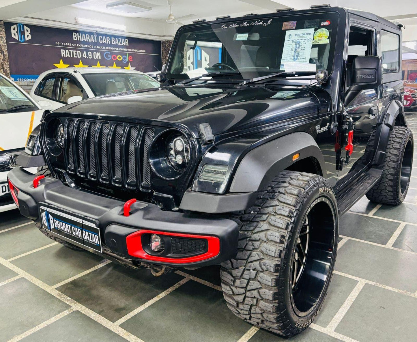 38,000 KMS MAHINDRA THAR LX D 4X4 DIESEL (2023)