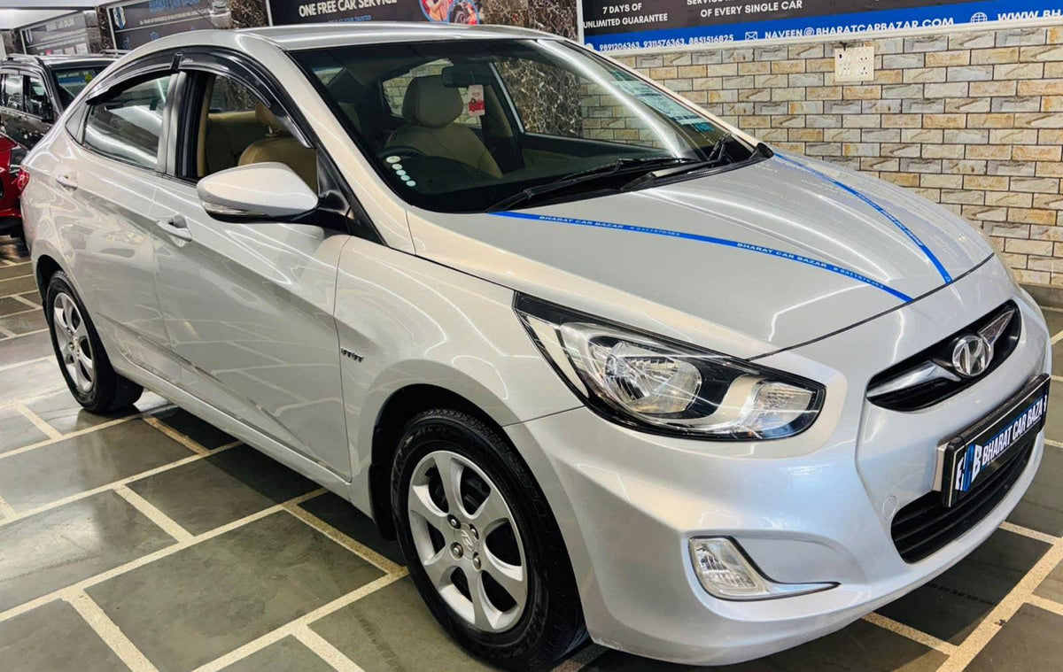 29,000 KMS HYUNDAI VERNA 1.4 EX MT PETROL (2014)