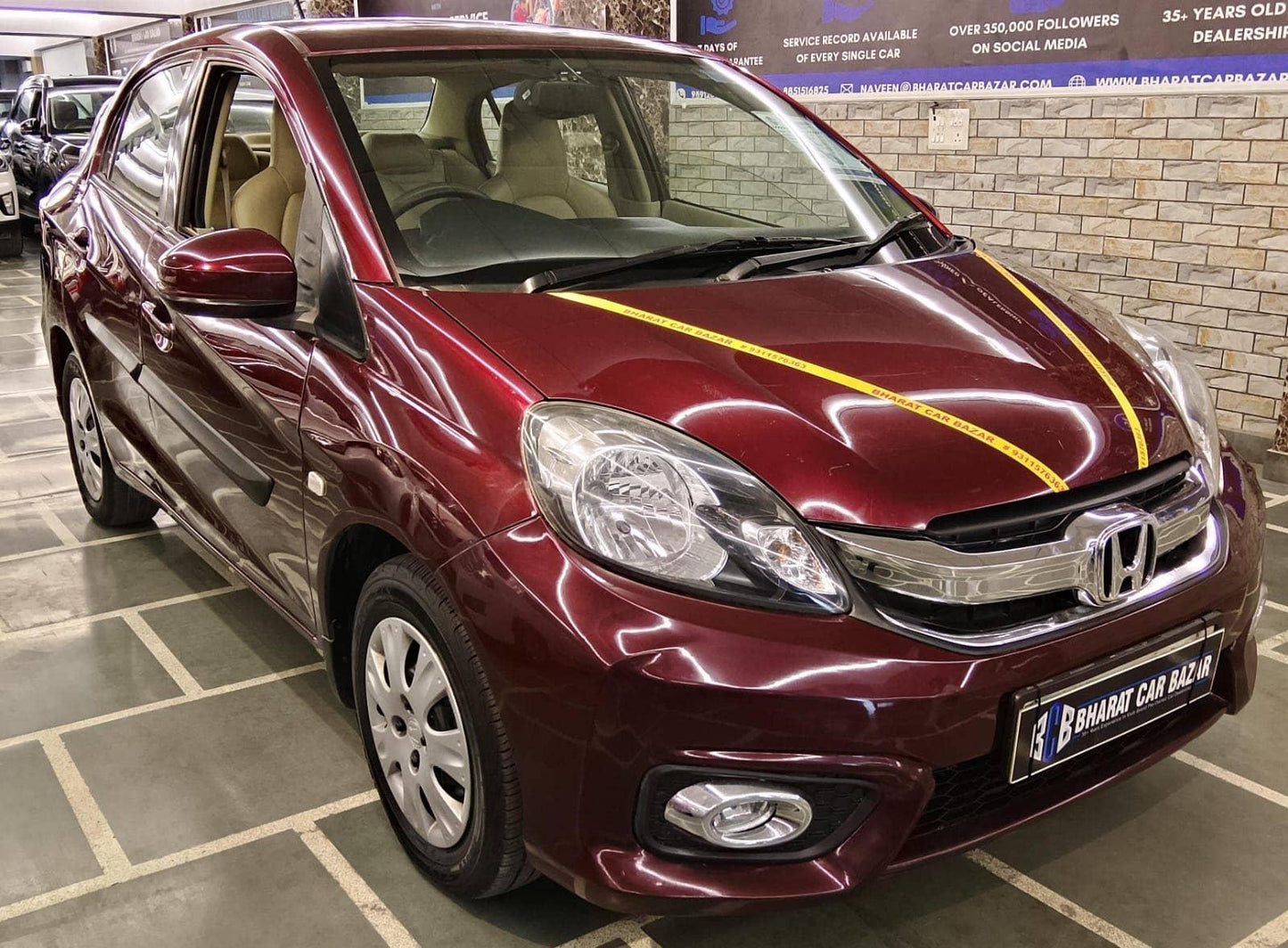 47,000 KMS HONDA AMAZE S MT 1.2 PETROL (2017)