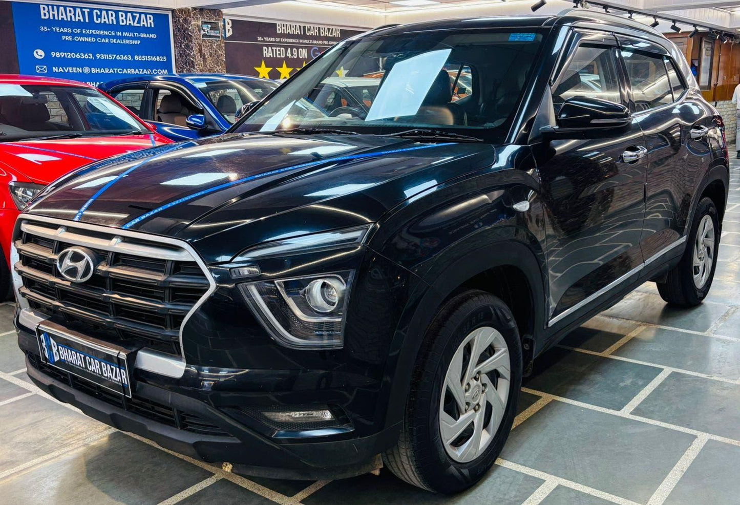 40,000 KMS HYUNDAI CRETA 1.5 MPI MT E PETROL (2022)