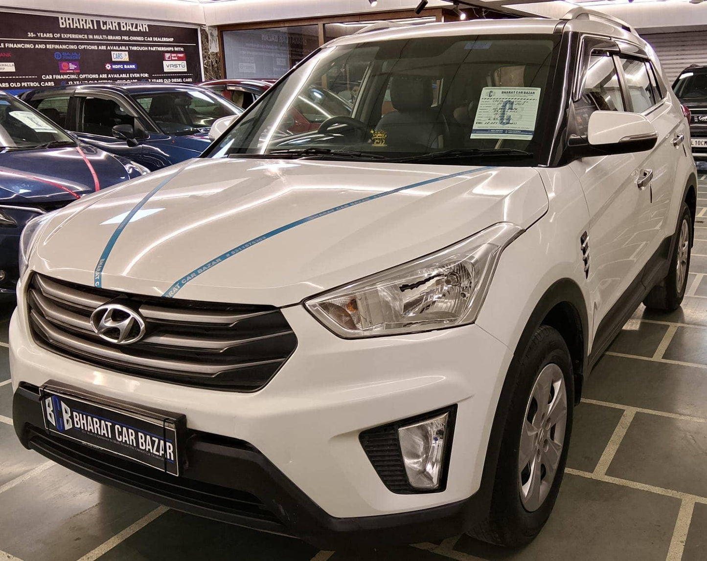 39,000 KMS HYUNDAI CRETA 1.6 E+ VTVT PETROL (2017)