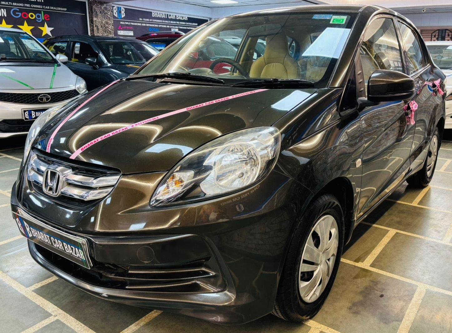 38,000 KMS HONDA AMAZE 1.2 S MT PETROL (2015)