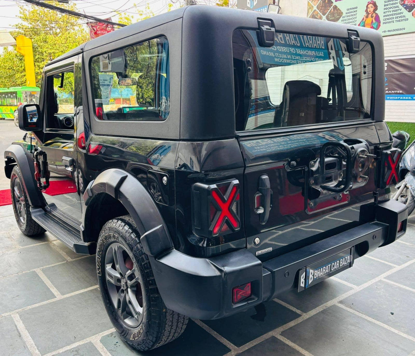 39,000 KMS MAHINDRA THAR LX D AT 4WD 4S HT DIESEL (2023)