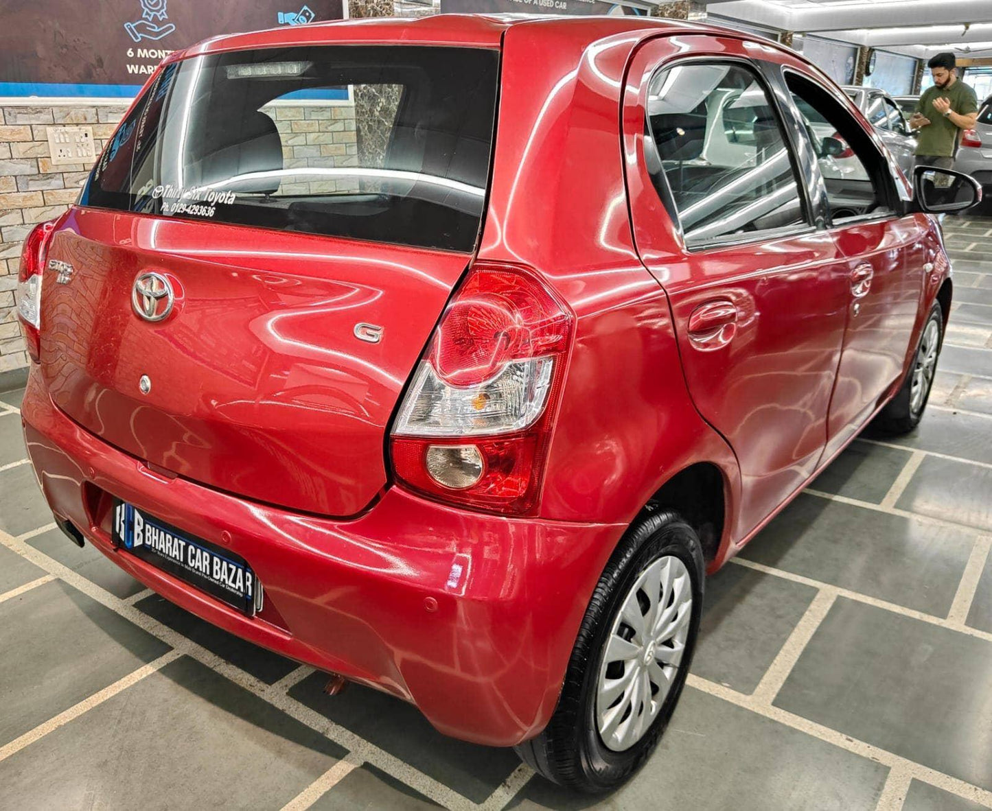 43,000 KMS TOYOTA ETIOS LIVA 1.2 PETROL (2013)