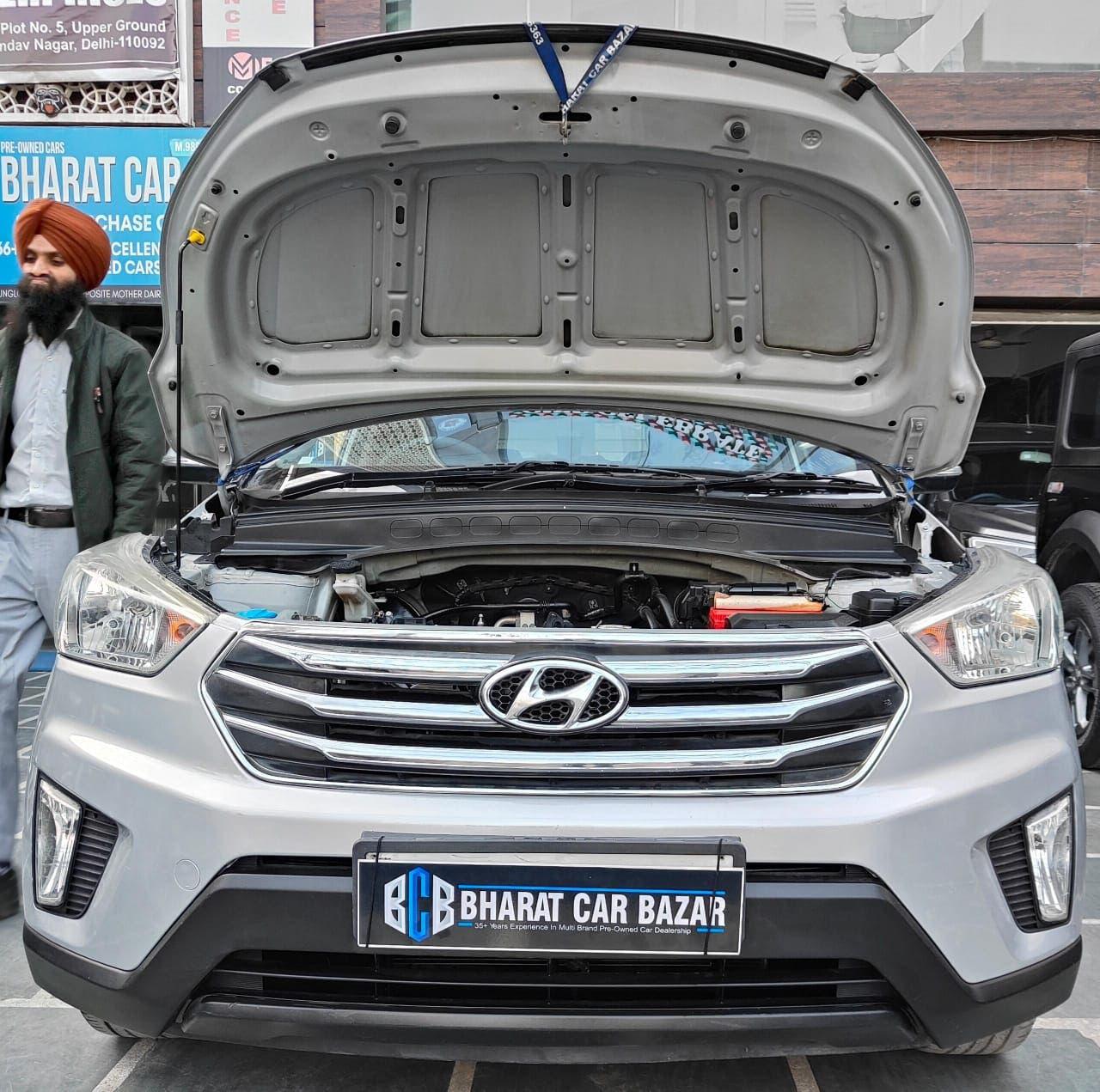 46,000 KMS HYUNDAI CRETA E+ PETROL (2017)